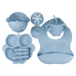 Baby Silicone Tableware Set Wholesale