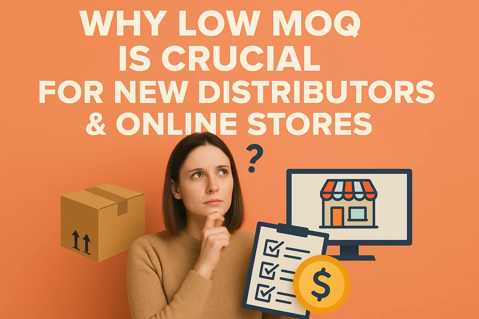 Why Low MOQ is Crucial for New Distributors & Online Stores