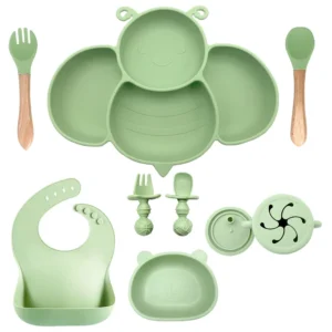 Bee-shaped Silicone Baby Feeding Kits Wholesale