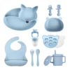 Fox Shape Silicone Baby Feeding Set Wholesale